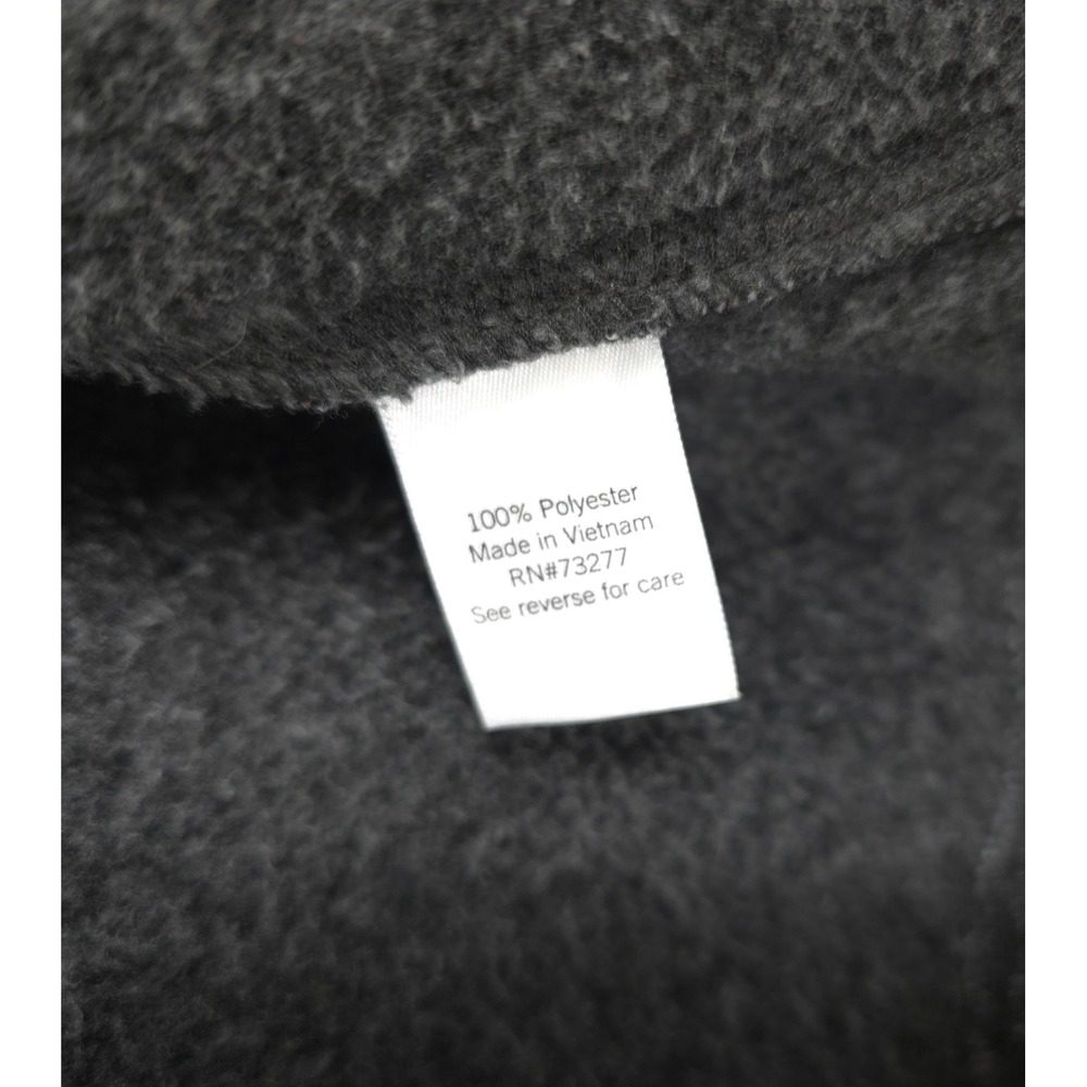 Sonoma Goods for Life Men's 3XL Tall Gray Full Zip Fleece Jacket Warm Soft - Picture 7 of 10